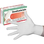 Landig Latexhandschuhe, leicht gepudert, Gr. L , 100 St.