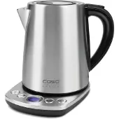 Caso WK2100, 1,2 l, 2200 W, Edelstahl, Edelstahl, Regelbare Temperatur, Wasserstandsanzeige