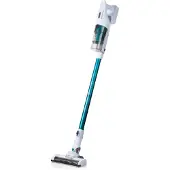 Domo DO233SV, 2-in-1-Stabstaubsauger, Beutellos, Blau, Trocken, Zyklonal, Akku