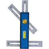 Kreg Multi-Mark Messwerkzeug ( KMA2900 ) Winkelmesser Wasserwaage Multifunktionswerkzeug zum Anreißen und Messen