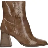 Tamaris Damen Stiefeletten Schwarz Kunstleder in Knautsch Größe: 37