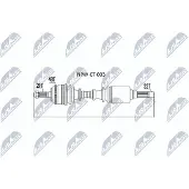 NTY NPW-CT-003 Antriebswelle Vorne Rechts Vorne passend für PEUGEOT 106 II Schrägheck (1A, 1C) 106 I (1A, 1C) 106 II Kasten / Schrägheck (1S)