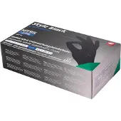 Ampri Style Black Nitrilhandschuhe schwarz puderfrei Gr. L 100 St Handschuhe