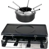 Emerio RG-124930, 8 Person(en), Schwarz, Edelstahl, Drehregler, 1400 W, 220 - 240 V, 50 / 60 Hz