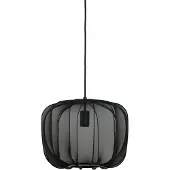 Light & Living - Hängeleuchte Plumeria - Schwarz - Ø40cm Hängelampe - Esstischlampe - Wohnzimmerlampe - Schlafzimmerlampe - Wohnzimmer