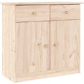 vidaXL Sideboard ALTA 77x35x73 cm Massivholz Kiefer