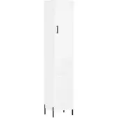 vidaXL Highboard Weiß 34,5x34x180 cm Holzwerkstoff