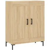vidaXL Sideboard Sonoma-Eiche 69,5x34x90 cm Holzwerkstoff