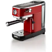 Ariete 1381/13, Espressomaschine, 1,1 l, Gemahlener Kaffee, Kaffeepad, 1300 W, Rot