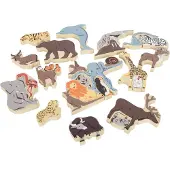 Small Foot Buchstabenpuzzle Tiere