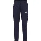Adidas Jogginghose mit schmalem Bein und offenem Saum aus einfachem Jersey Essentials 3-Stripes