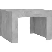 vidaXL Couchtisch Betongrau 50x50x35 cm Holzwerkstoff