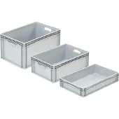 Surplus Eurobox 60 x 40 x 22 cm, 44,2 L grau