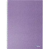 Esselte Notesbog Ess Colour'Breeze A4 kvad.laven - (4 stk.)