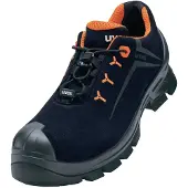 Uvex Sicherheitshalbschuhe S3 HI, HRO SRC 2 MACSOLE aus Mikrovelours, xenova Kunststoffkappe, Weite 14, Größe 50