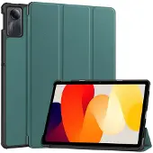 IMoshion Trifold Klapphülle für das Xiaomi Redmi Pad SE - Dunkelgrün