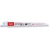 Flex Säbelsägeblätter für Metall. Holz. Kunststoffe RS/BI-150 6