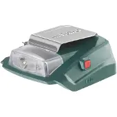 Metabo Akku-Power-Adapter PA 14.4-18 LED-USB mit 12 V-Anschluss und LED-Licht - Karton - 600288000