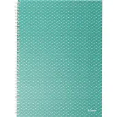 Esselte Notesbog Ess Colour'Breeze A4 kvad. grøn - (4 stk.)