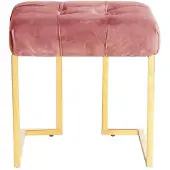 Underbar | Pouf Rarity Samt Rosa Samt 48x48x48x48 cm | NADUVI