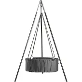 Leander Classic Vugge m. Madras - 83x50x30 cm - Grau - - One Size - Wiege