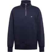 Gant Pullover Shield Half Zip Sweat Herren Evening Blue-XS