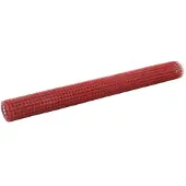vidaXL Drahtzaun Stahl mit PVC-Beschichtung 10x1,5 m Rot