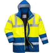 Portwest S466 Zweifarbige Warnschutzjacke – Gelb und Schwarz S