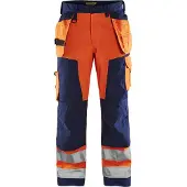 Blakläder unisex Warnschutzhose 1568 gelb Groesse 64