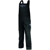 Dassy Calais Zweifarbige Latzhose - schwarz/zementgrau - 54