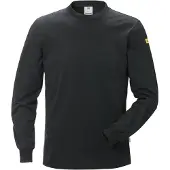 Fristads ESD T-Shirt Langarm 7082 XTM 120958 - schwarz - 3XL