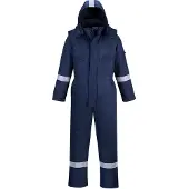Portwest FR53 FR Flammhemmender Antistatik- Winter Overall Royal Blue Gr. S