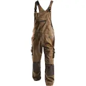 Dassy Voltic Latzhose mit Kniepolstertaschen - rot/schwarz - 58-5cm