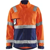 Blakläder High Vis Jacke High Vis Orange/Mittelgrau 4064 1811 - gelb/schwarz - 2XL