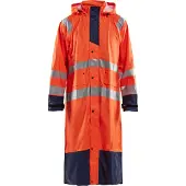 Blakläder High Vis Regenmantel Level 1 in div. Farben - orange/marineblau - S