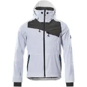 Mascot Hard Shell Jacke Advanced 17001, Farbe:weiß/dunkelanthrazit, Größe:2XL