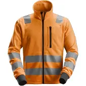 Snickers AllroundWork Hi-Vis Arbeitsjacke m. Reißverschluss, Kl. 2/3, EN 20471 High-Vis Gelb-XXXL