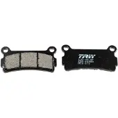 TRW Bremsbeläge organisch MCB613 75,0x40,3x6,7mm Unisexneutral005 - Motorradteile - Bremsen