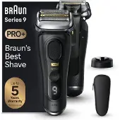Braun Series 9 Pro+ 9510s Wet & Dry, Folienschaber, Schwarz, Akku, Lithium-Ion (Li-Ion), 60 min, Box
