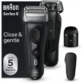Braun Series 8 8560cc Wet & Dry, Folienschaber, Schwarz, Akku, Lithium-Ion (Li-Ion), 60 min