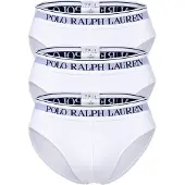 Ralph Lauren für Herren. 714835884001 3er-Pack weißer Classic-Slips (XXL), Heimtextilien, Baumwolle