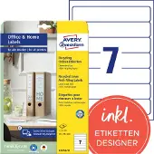 Avery Recycling Ordner-Etiketten, Home Office, Kleinpackung
