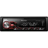 Pioneer MVH-280FD, Schwarz, 1 DIN, 400 W, Android, iOS, Entfernbar, AAC, MP3, WAV, WMA