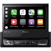 Pioneer AVH-Z7200DAB, Schwarz, 1 DIN, CD,DVD, MOSFET, AAC,FLAC,MP3,WAV,WMA, JPEG
