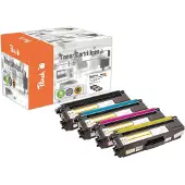 Peach Spar Pack Tonermodule kompatibel zu TN-328, 6000 Seiten, 6000 Seiten, Schwarz, Cyan, Magenta, Gelb, 4 Stück(e)