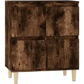 vidaXL Sideboard Räuchereiche 60x35x70 cm Holzwerkstoff
