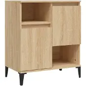 vidaXL Sideboard Sonoma-Eiche 60x35x70 cm Holzwerkstoff