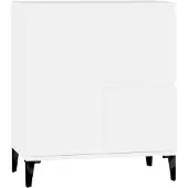 vidaXL Sideboard Weiß 60x35x70 cm Holzwerkstoff
