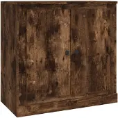 vidaXL Sideboard Räuchereiche 70x35,5x67,5 cm Holzwerkstoff