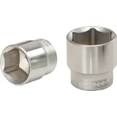 Ks Tools 917.3824, Buchse, 3/8", Metrisch, 1 Kopf/Köpfe, 24 mm, Chrom-Vanadium-Stahl